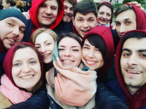 Закулисье на открытии фестиваля     